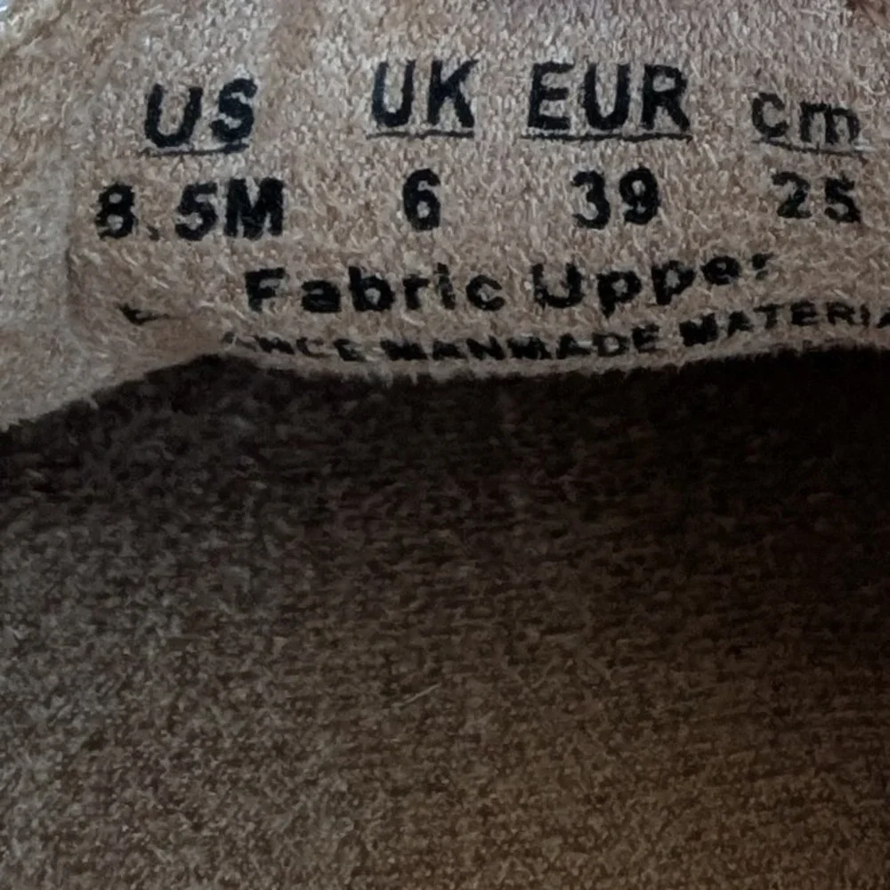 LifeStride Espadrille Wedge Beige Fabric Velocity 2.0 Womens 8.5M Comfort‎ Jute
